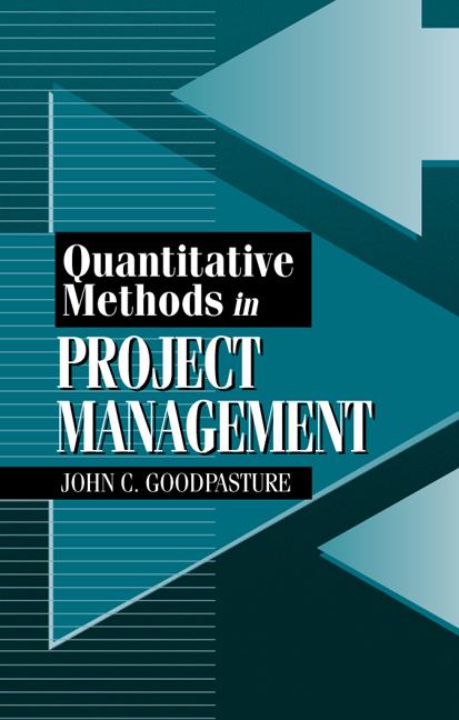 Quantitative Methods In Project Management J Ross Publishing